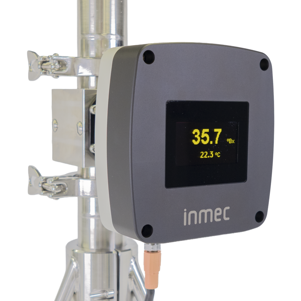 Inmec pipeline sensor with display