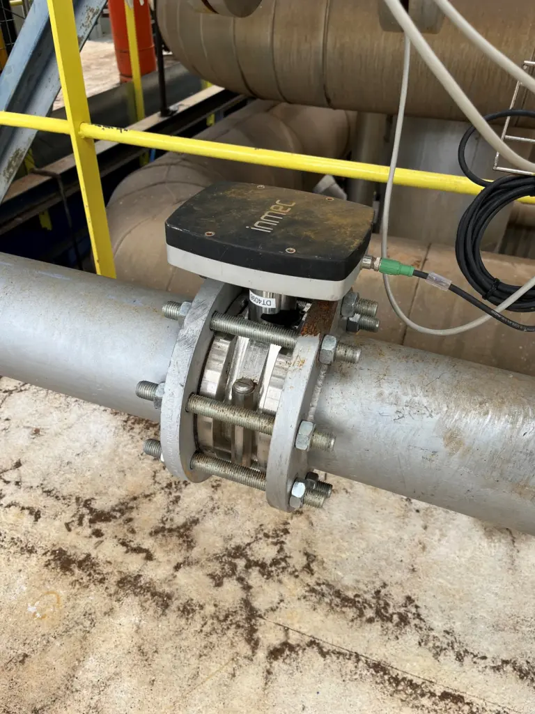Inmec IL evaporator pipeline
