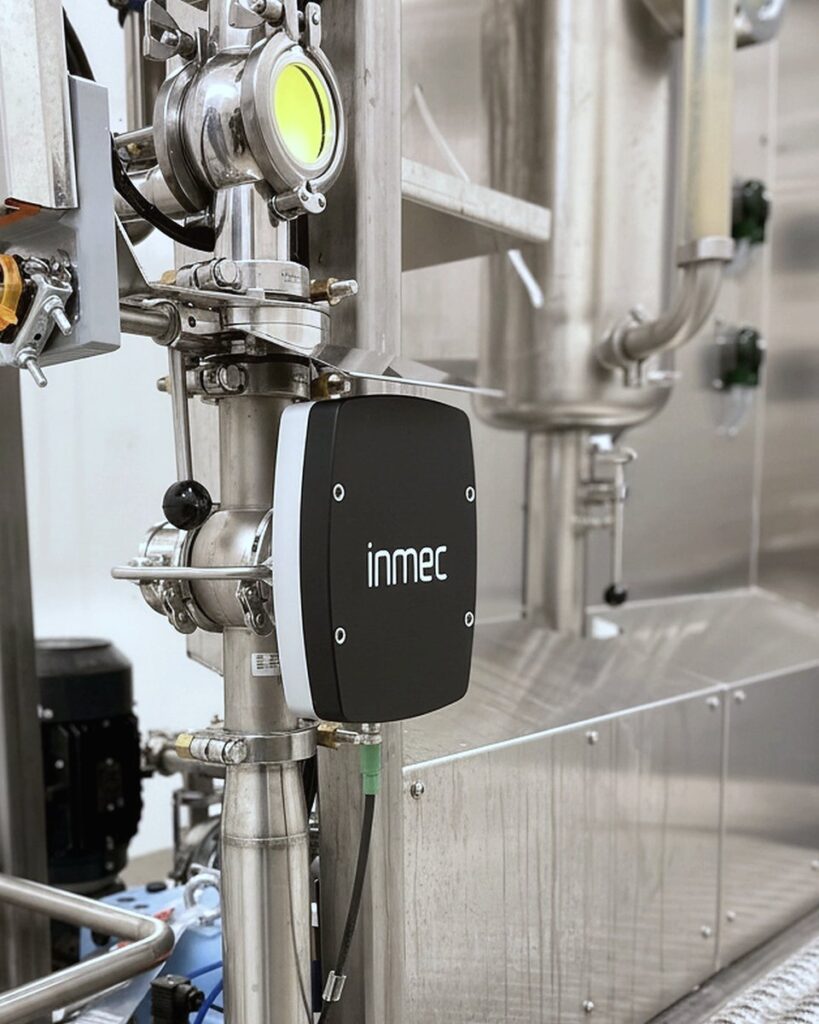 Inmec P2TC sensor in a stainless process installation